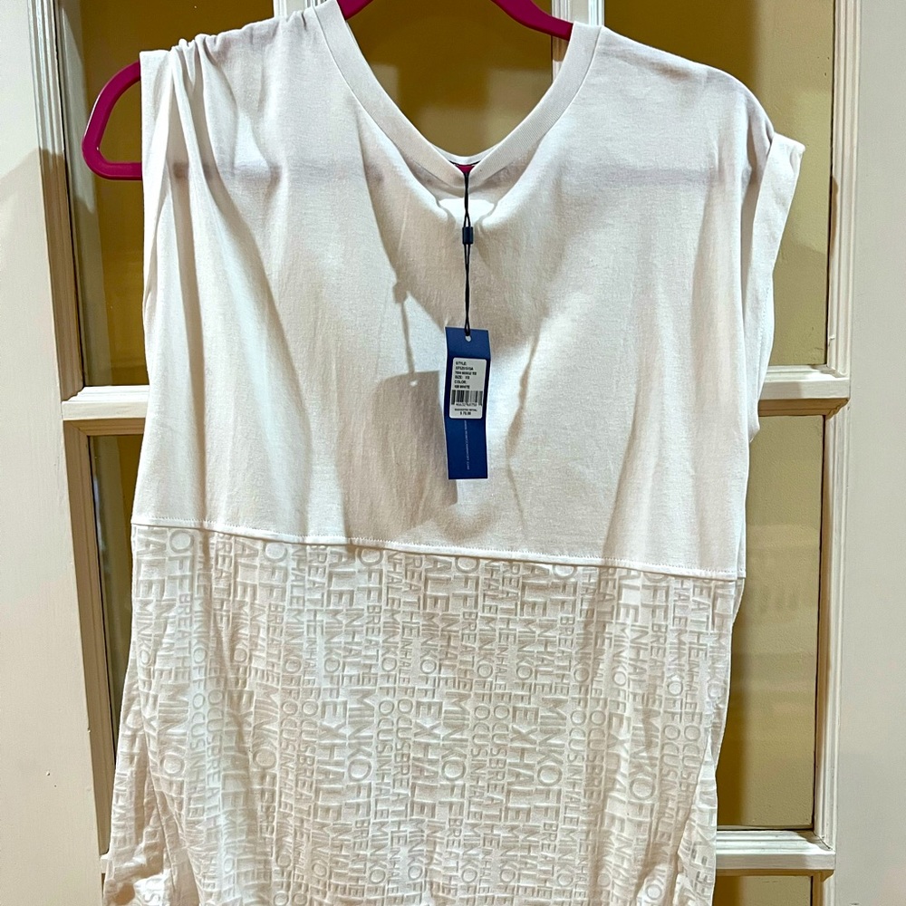 NWT Rebecca Minkoff While Logo Tank XS
